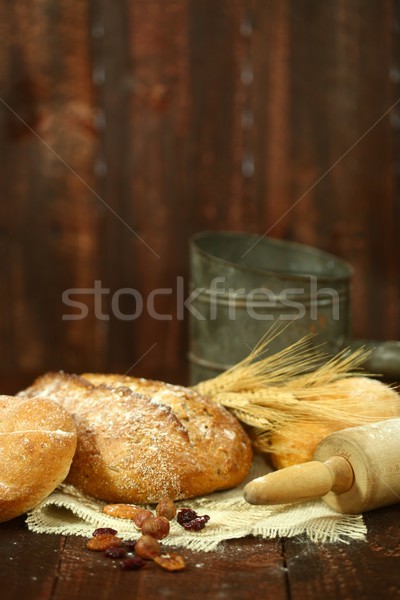 Baking Fresh Baked Bread Stock photo © tobkatrina