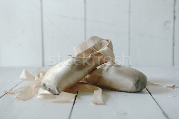 Posed Pointe Shoes in Natural Light  Stock photo © tobkatrina