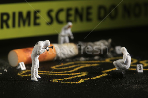 Stock photo: Tiny Miniature Scaled People in Curious Concepts