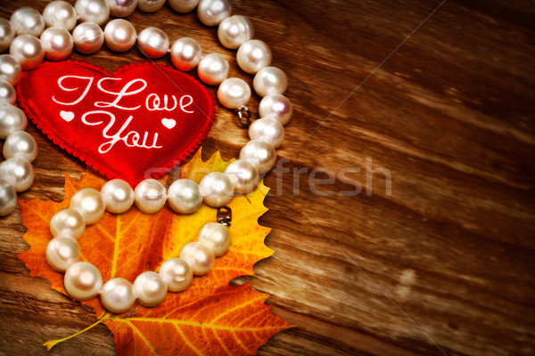 Love you... Abstract valentine's backgrounds for your design Stock photo © tolokonov
