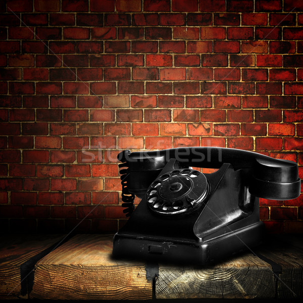 Telefoon abstract techno achtergronden ontwerp kantoor Stockfoto © tolokonov