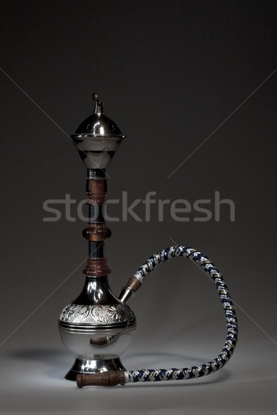 arabian hookah with abstract light. light pen used whilst shot Stock photo © tolokonov