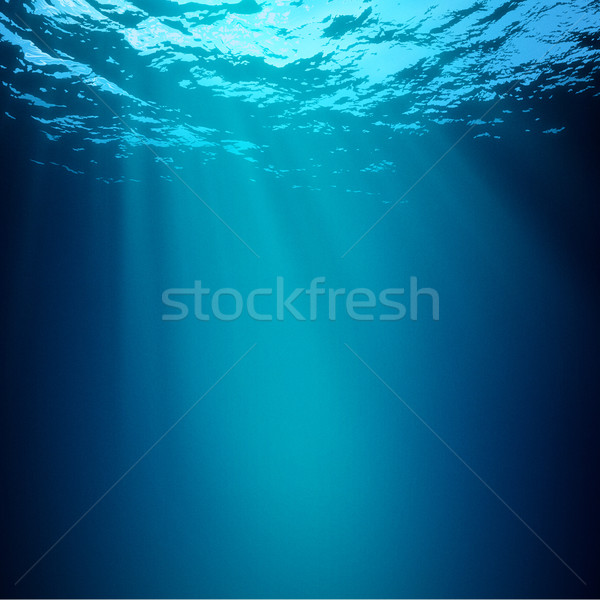 Abismo abstrato subaquático fundos água mar Foto stock © tolokonov