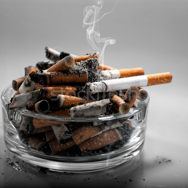 Pare fumador hoje abstrato saudável fundos Foto stock © tolokonov