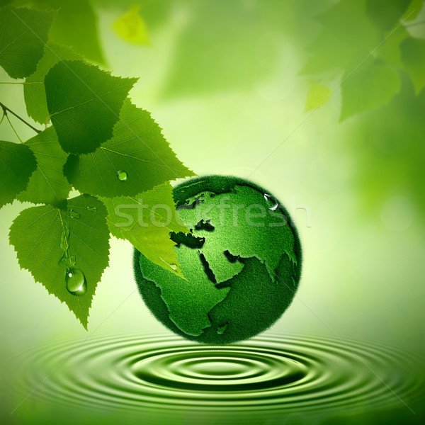 Imagine de stoc: Verde · pământ · abstract · mediu · fundaluri · apă