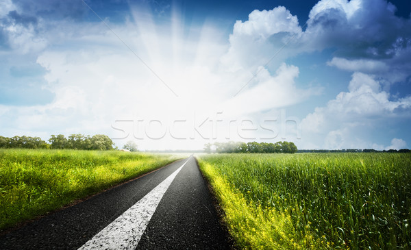 Take an adventure. Abstract travelling backgrounds Stock photo © tolokonov