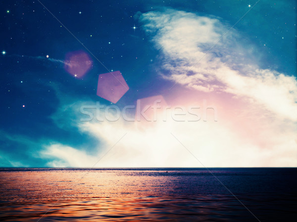 Dreamy ocean, abstract environmental backgrounds Stock photo © tolokonov