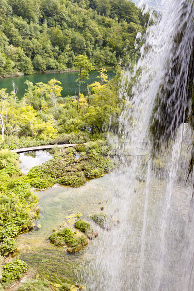 Foto d'archivio: Croazia · view · grande · cascata · Europa · acqua