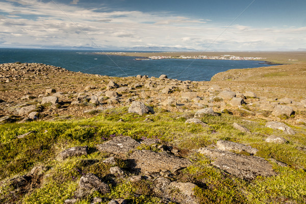 Paysage grand Islande été nature Photo stock © tomasz_parys