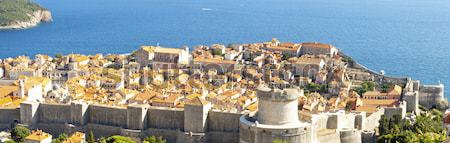 Panorama dubrovnik barrio antiguo edad unesco ciudad Foto stock © tomasz_parys