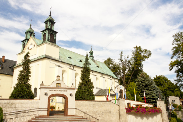 Stock photo: Sanctuary,  Mother of God in Lesniow - Poland