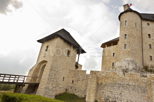 Gate to castle in Bobolice. Stock photo © tomasz_parys