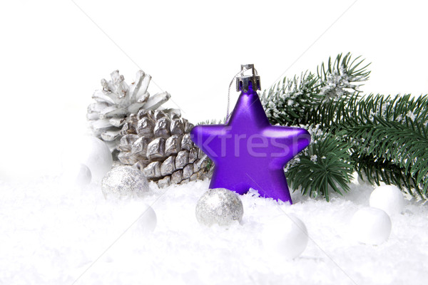 christmas decoration violet Stock photo © Tomjac1980