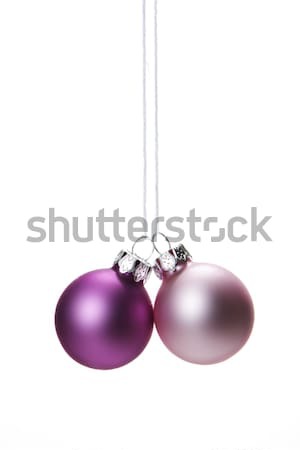 christmas ornament violet Stock photo © Tomjac1980