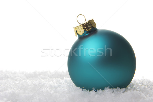 christmas ornament turquoise Stock photo © Tomjac1980
