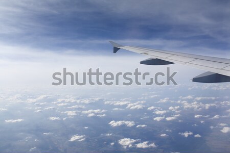 мнение земле самолет окна небе пейзаж Сток-фото © Tomjac1980