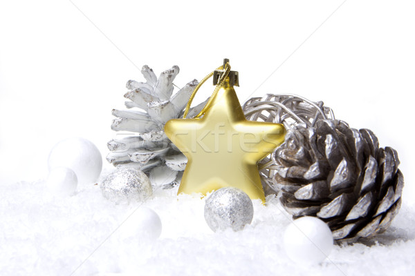 christmas ornament gold Stock photo © Tomjac1980