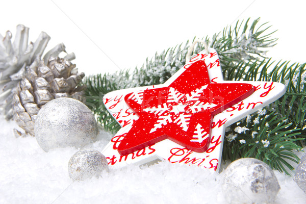 christmas ornament red Stock photo © Tomjac1980