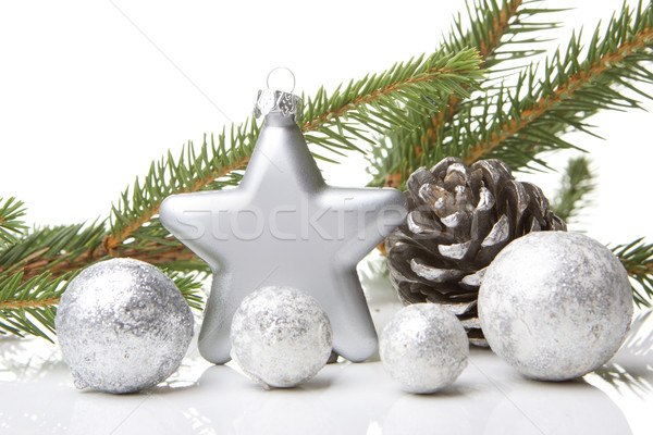 christmas decoration gray Stock photo © Tomjac1980
