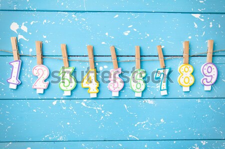 Colorful Happy Birthday background  Stock photo © tommyandone