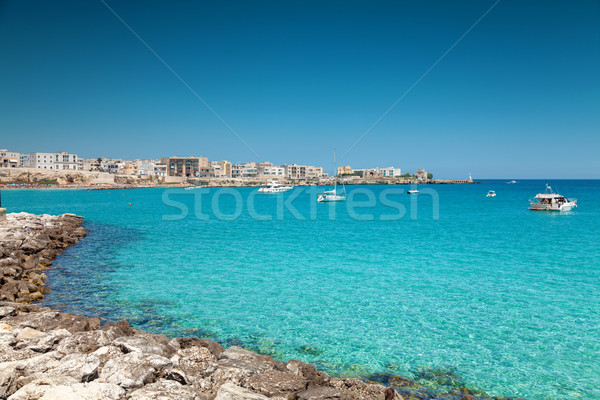 Otranto town in Puglia Italy Stock photo © tommyandone