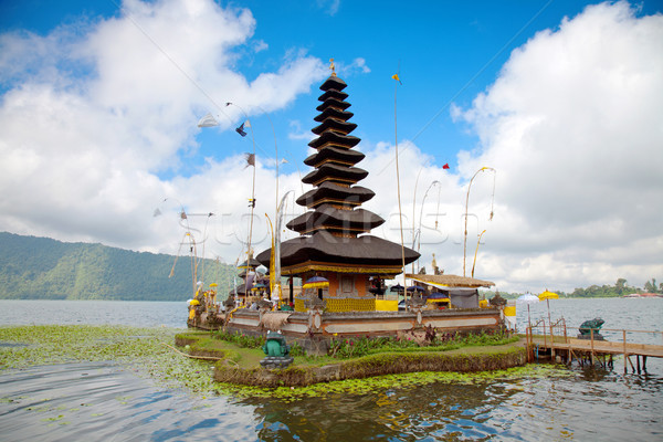 Pura Ulun Danu temple Bali Stock photo © tommyandone