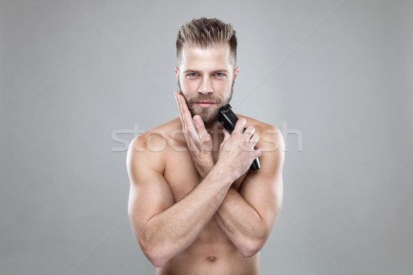 [[stock_photo]]: élégant · barbu · homme · barbe · jeunes