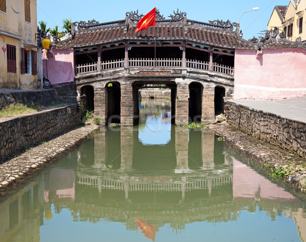 Japanese bridge Hoi An Stock photo © tommyandone