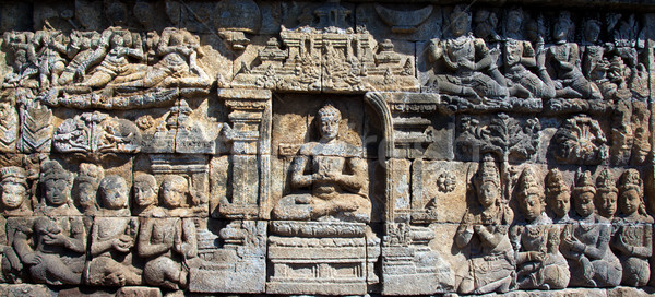 Borobudur Temple Indonesia Stock photo © tommyandone