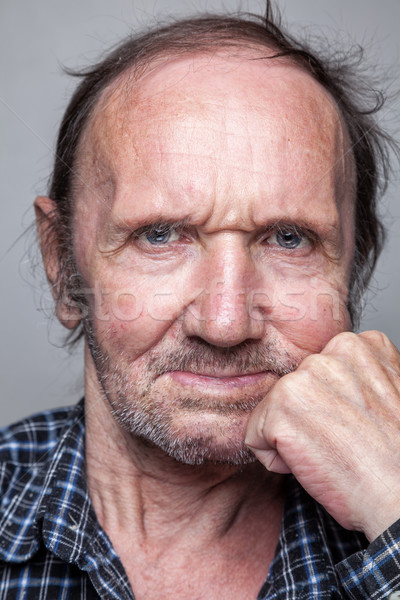 Stock photo: Portriat of an elderly man