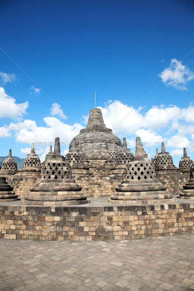 Borobudur temple, Indonesia Stock photo © tommyandone