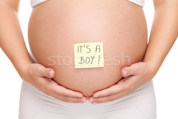 ストックフォト: 妊婦 · 赤ちゃん · 少年 · 女性 · 愛 · 医療