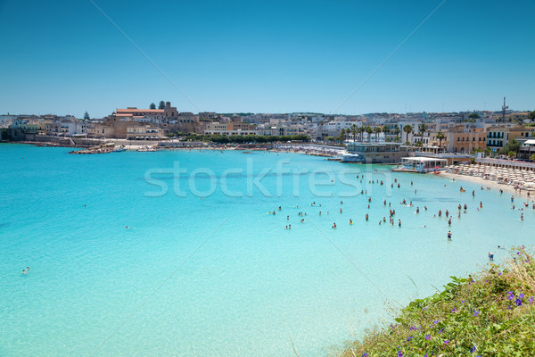 Otranto town in Puglia Italy Stock photo © tommyandone