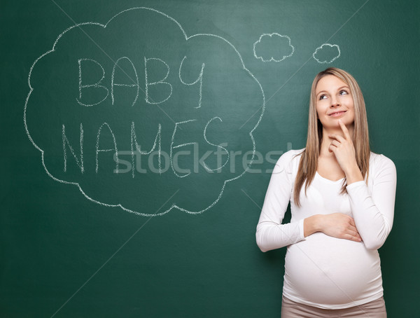 Choosing the right name for you baby Stock photo © tommyandone