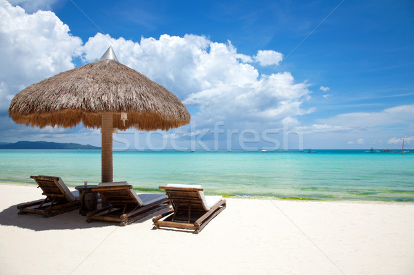 Relax on the beach Stock photo © tommyandone