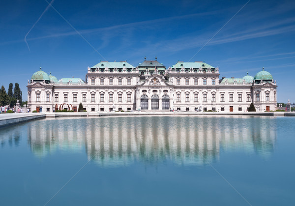 Belvedere castle in Vienna Stock photo © tommyandone