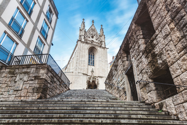 Maria am gestade church in Vienna Stock photo © tommyandone