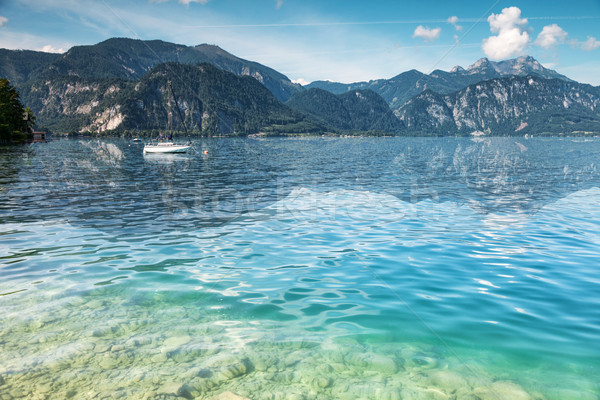 Attersee lake in Austria Stock photo © tommyandone