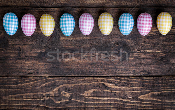 пасхальных яиц традиционный Пасху яйцо фон Сток-фото © tommyandone
