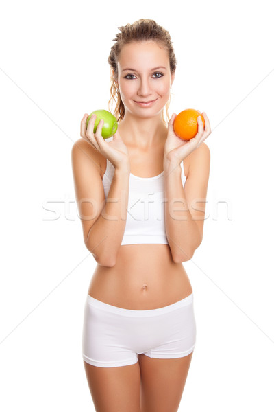Healthy diet for perfect body Stock photo © tommyandone