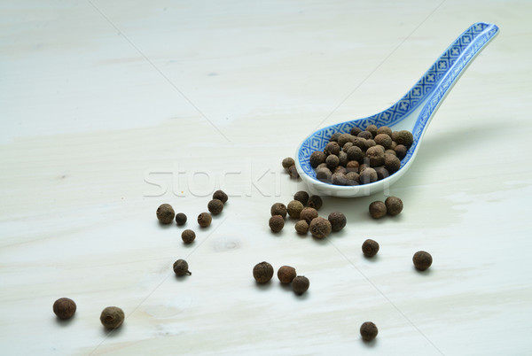 allspice seeds spoon Stock photo © tony4urban
