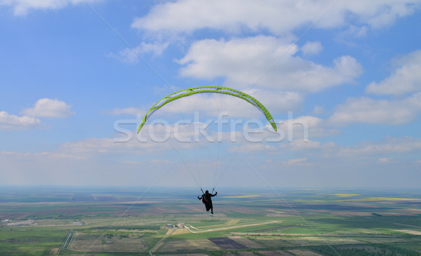 paraglide extreme sport Stock photo © tony4urban