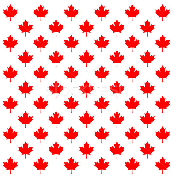 Stock photo: Maple Leaf pattern