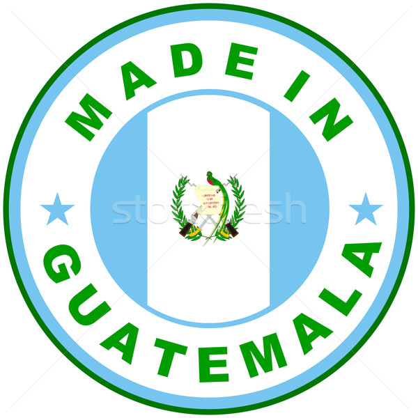 Guatemala mare dimensiune ţară etichetă semna Imagine de stoc © tony4urban