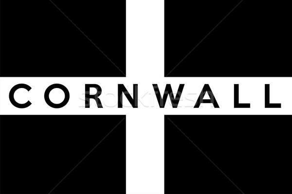 cornwall flag Stock photo © tony4urban
