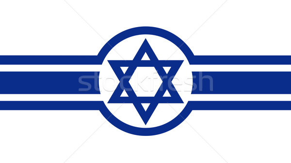 Eastern Israeli Belt Flag Stock photo © tony4urban