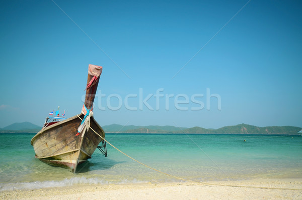 Long tailed boat in Thailand  Stock photo © tony4urban