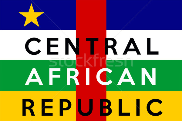 флаг центральный африканских республика большой размер Сток-фото © tony4urban