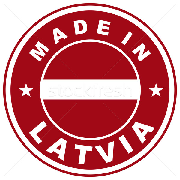 made in latvia Stock photo © tony4urban