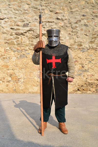 medieval templar warrior Stock photo © tony4urban